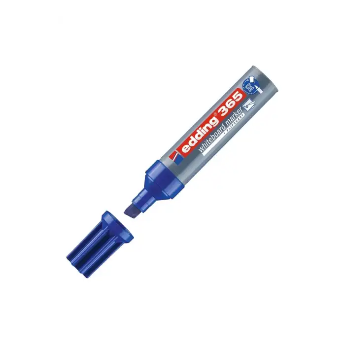 EDDING 365 KESİK UÇLU BEYAZ TAHTA KALEMİ MAVİ