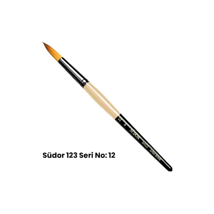 SÜDOR SF123 SENTETİK KIZIL S FIRÇA NO : 12