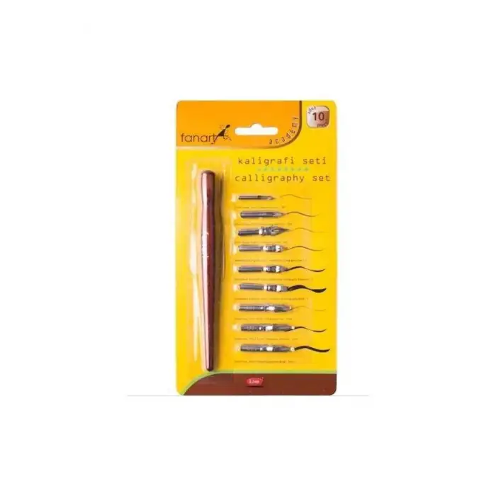 ACADEMY KALİGRAFİ SETİ 10 UÇLU