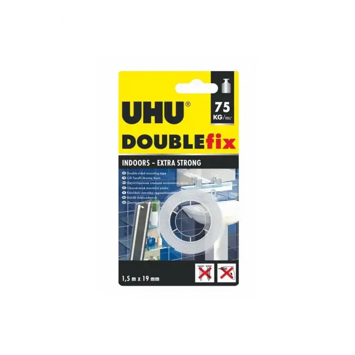 UHU MONTAJ BANDI ÇİFT TARAFLI GÜÇLÜ DOUBLEFIX