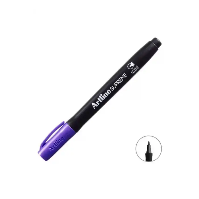 Artline Supreme Epf-790 Metalik Marker Purple