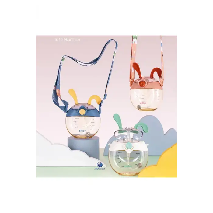 VAGONLİFE MATARA TRITAN PİPETLİ 330 ML KARMA