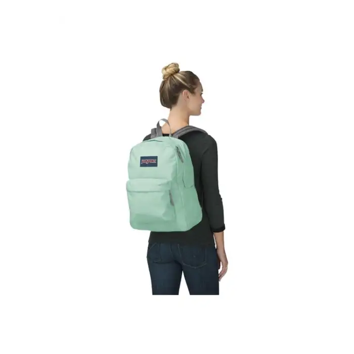 JANSPORT SUPERBREAK ONE BROOK GREEN SIRT ÇANTASI