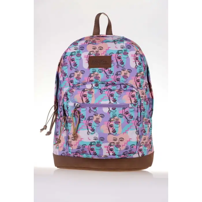 KAUKKO SAFARI SIRT ÇANTASI (ART FACE)