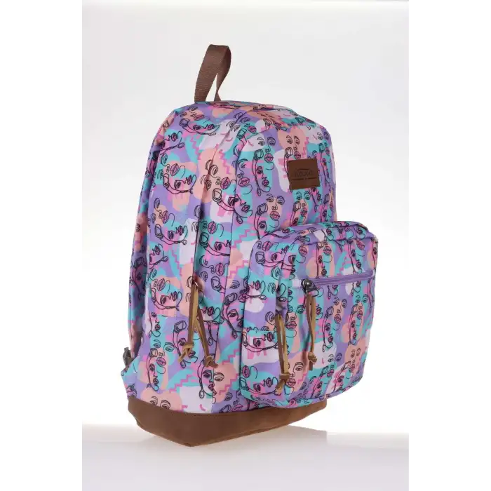 KAUKKO SAFARI SIRT ÇANTASI (ART FACE)