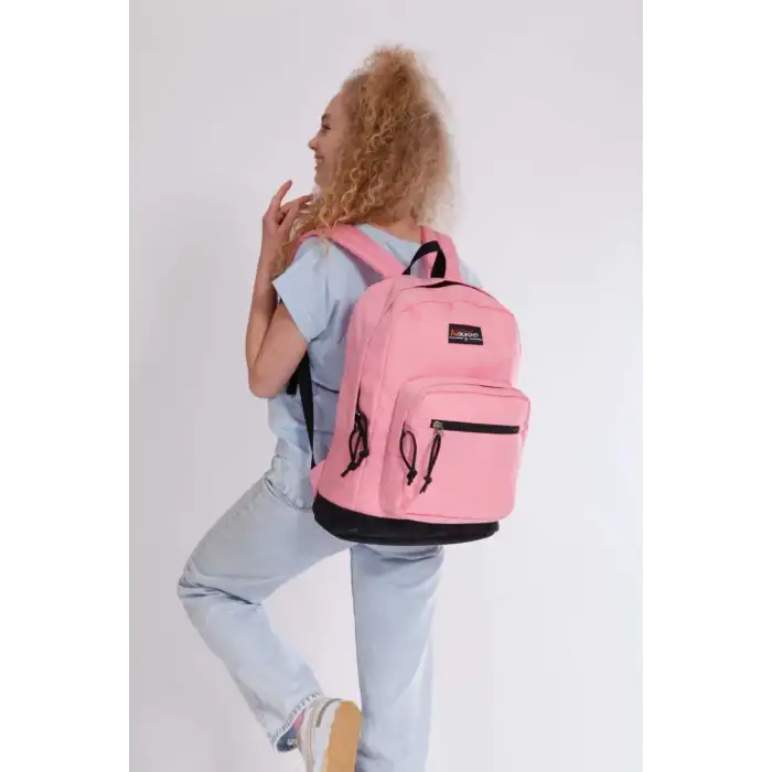 KAUKKO SPORT SIRT ÇANTASI (PEMBE)