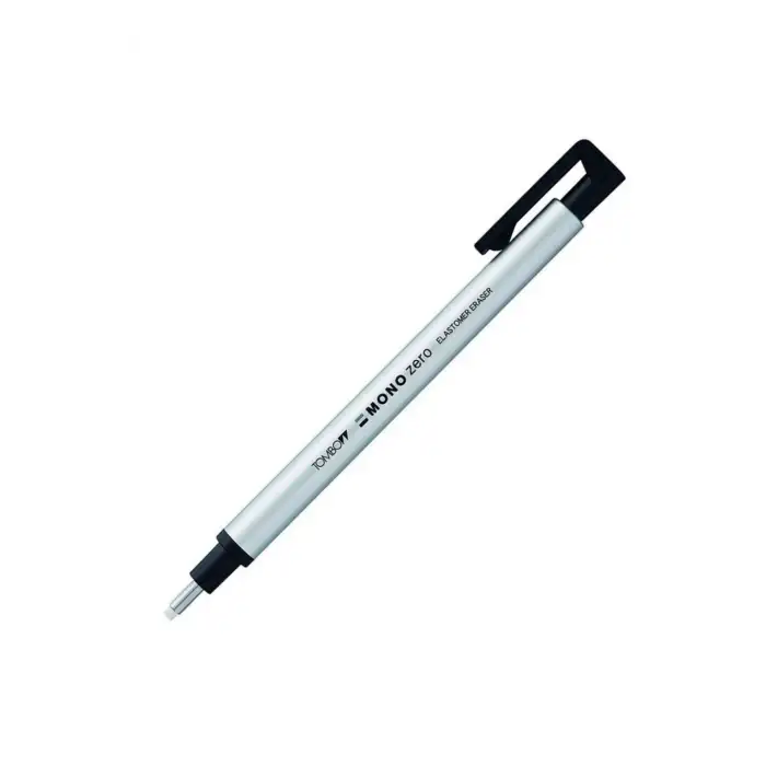 TOMBOW MONO ZERO KALEM SİLGİ YUVARLAK UÇ GÜMÜŞ