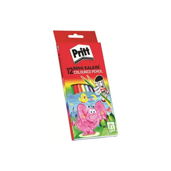 PRITT 12 Lİ UZUN KURU BOYA KALEMİ
