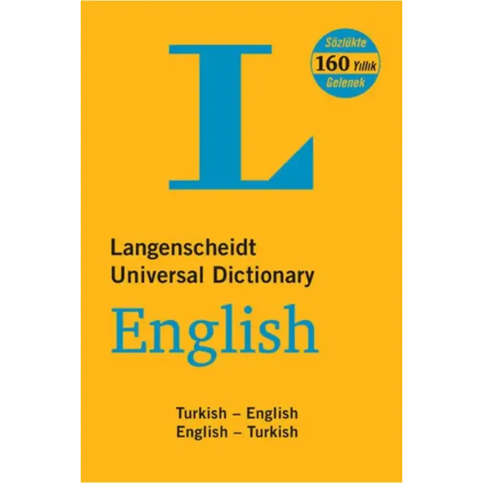 LANGENSCHEIDT İNGİLİZCE-TÜRKÇE CEP SÖZLÜĞÜ