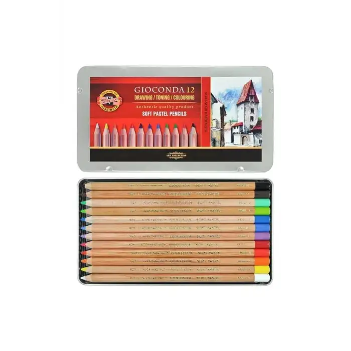 KOHİNOOR GIOCONDA ARTISTS SOFT PASTEL KALEM 12Lİ 8827/12