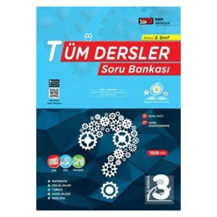 3.SINIF TÜM DERSLER SBM YAYINLARI