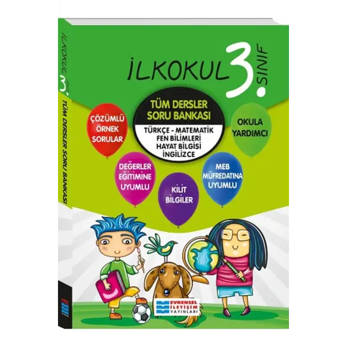 EVRENSEL İLETİŞİM 3. SINIF TÜM DERSLER SORU BANKASI
