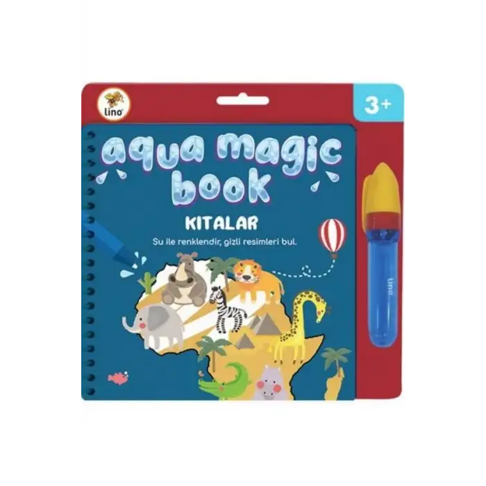 LINO AQUA MAGIC BOOK KITALAR (SİHİRLİ BOYAMA KİTABI)