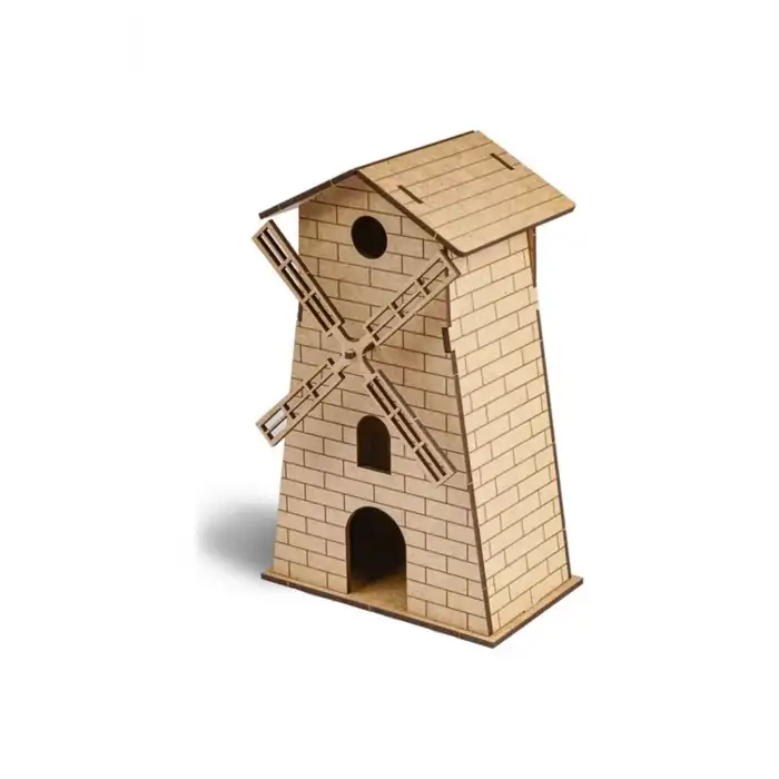 SÜDOR AHŞAP MAKET DEĞİRMEN BOYAMA SETİ KÇK