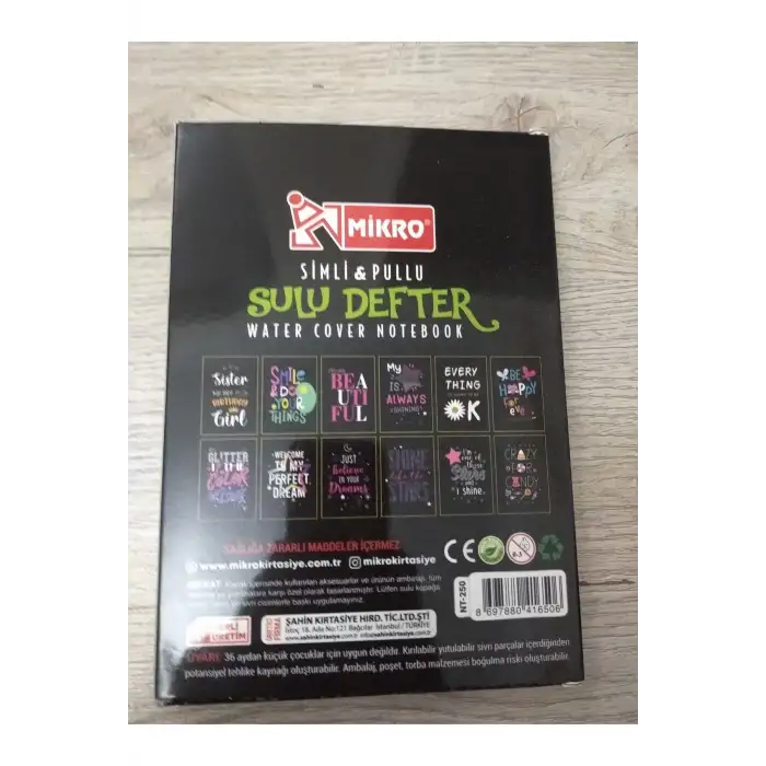 MİKRO SULU DEFTER NT-250