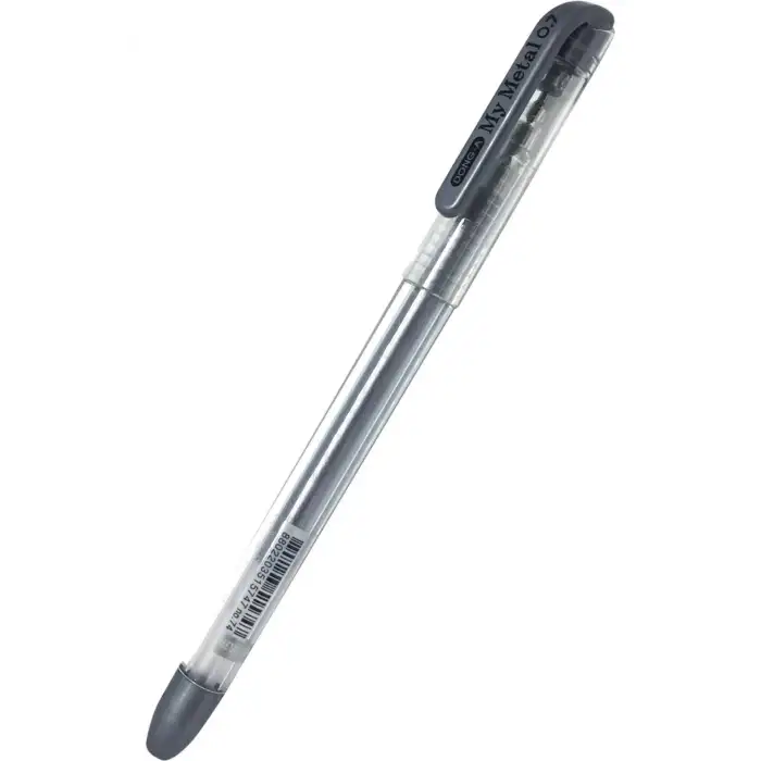 DONG-A MY-METAL 0.7 İĞNE UÇLU JEL KALEM GÜMÜŞ NO:74