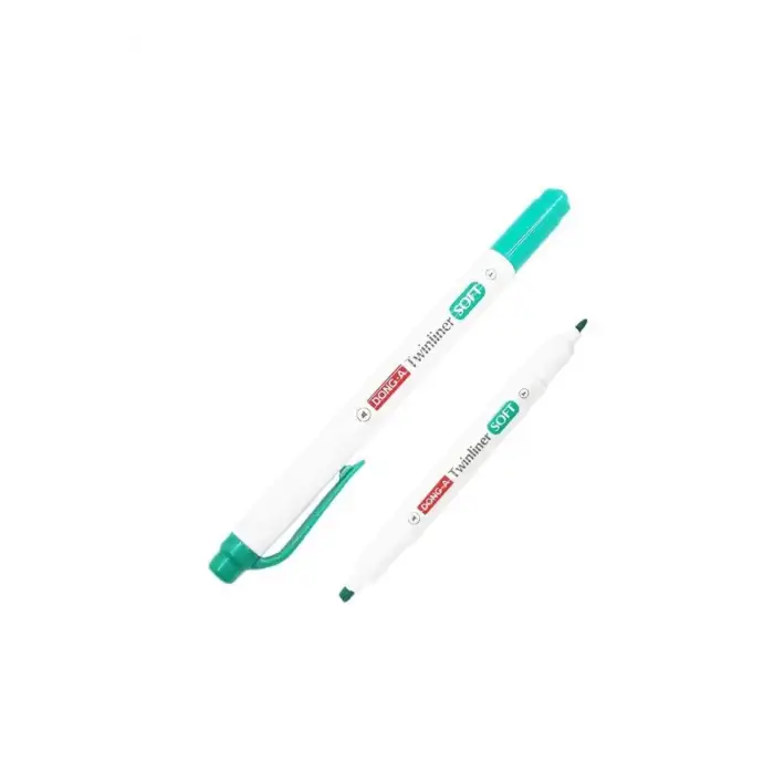 DONG-A TWINLINER SOFT FOSFORLU KALEM MAVİ YEŞİL  NO:52