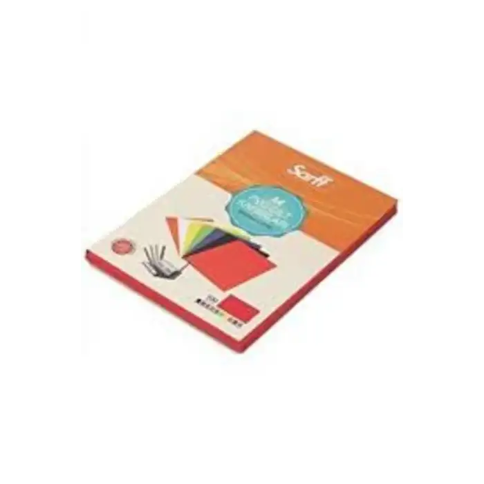 SARF CİLT KAPAĞI UBER ECO PVC OPAK KIRMIZI A4 100 AD