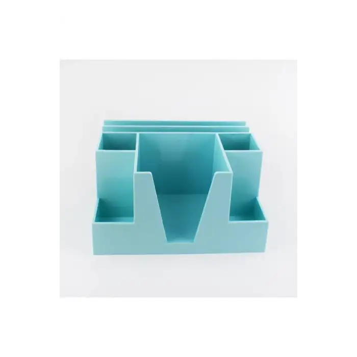 MASAÜSTÜ ORG00000ANİZER KALEMLİK PASTEL MAVİ