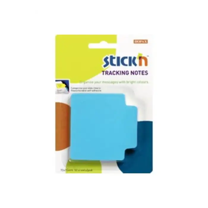 Stıckn 70x70 Trackıng Notes Neon Mavi 50 yp