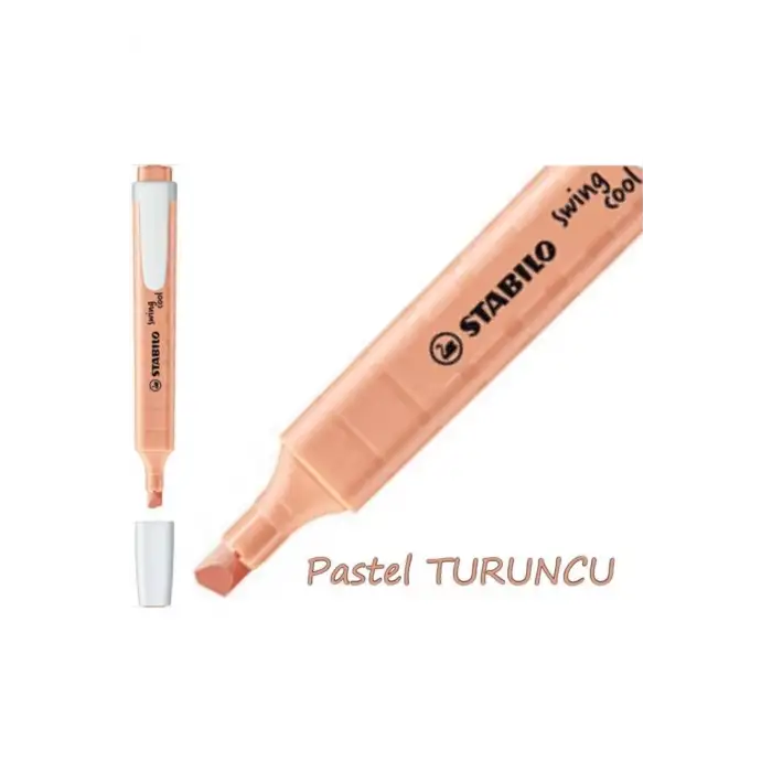 Stabilo Fosforlu Kalem Swing Cool Pastel Turuncu 275/126-8