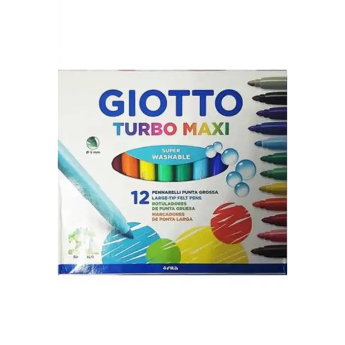Giotto Turbo Maxi Keçeli Boya Kalemi