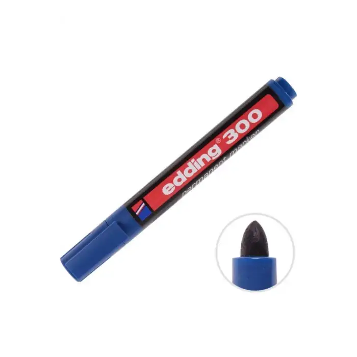 Edding Permanent Marker E-300 Mavi