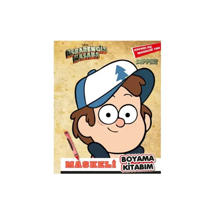 Esrarengiz Kasaba Maskeli Boyama Dipper