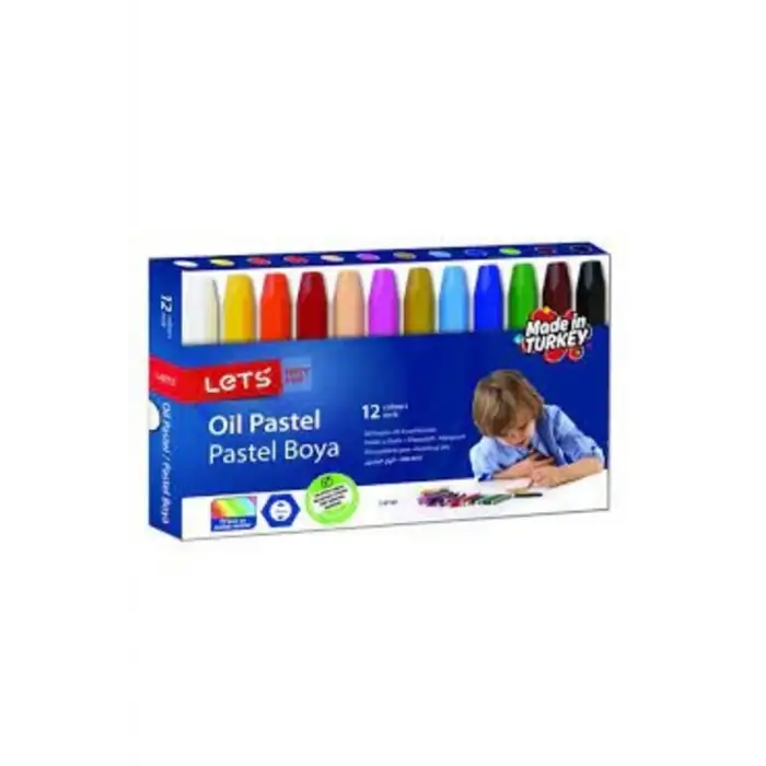 Lets Oil Pastel Color 12 Li