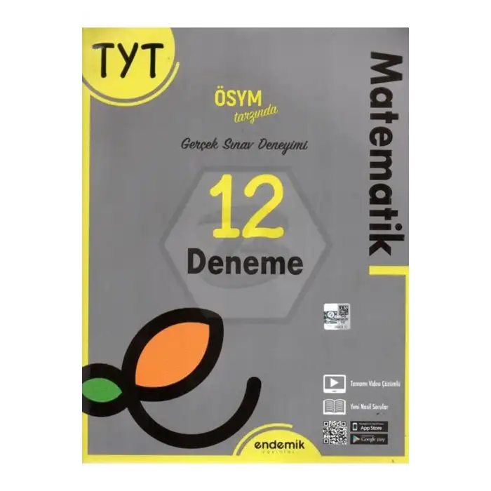 Endemik TYT Matematik 12li Deneme Sınavı