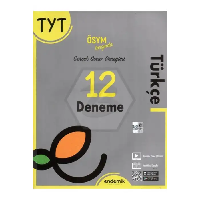 ENDEMİK TYT TÜRKÇE 12 DENEME