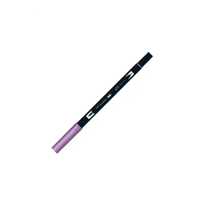 Tombow Brush Abt 673 Grafik Kalemi Orchid