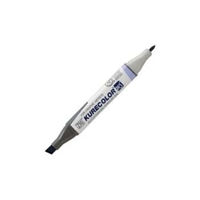Zig Kurecolor Kc-3000 824 Twin S Marker Kalem Blue Gray