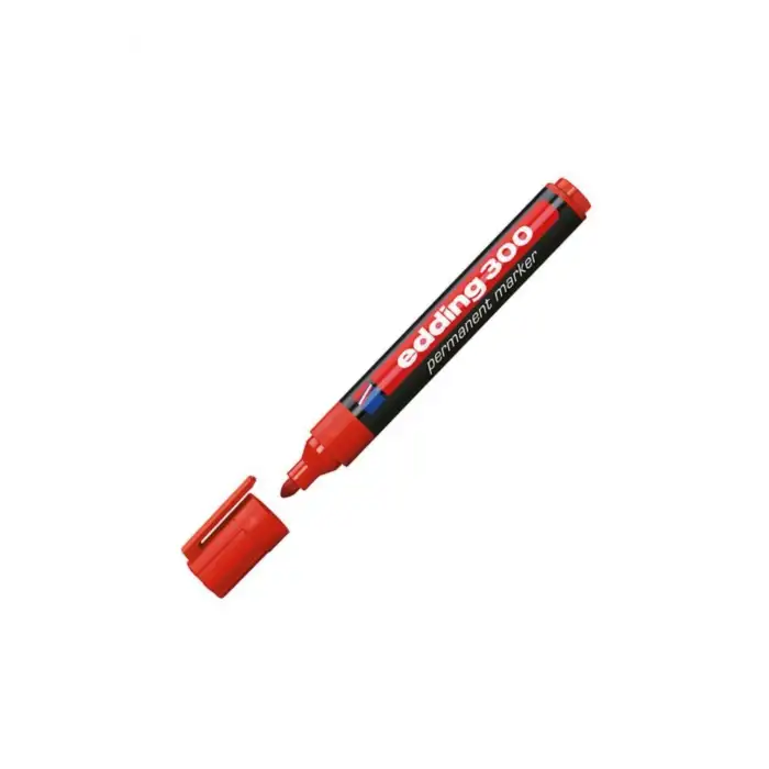 Edding Permanent Marker E-300 Kirmizi