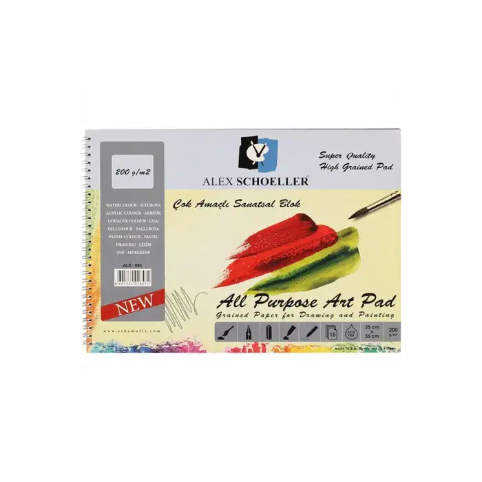 Alex Resim Def.25X35 (893) 200Gr Çok Amaçli