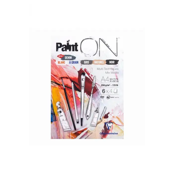 Paint-On Mix A4 250 Gr.24 Yp Karişik Teknik Kisa