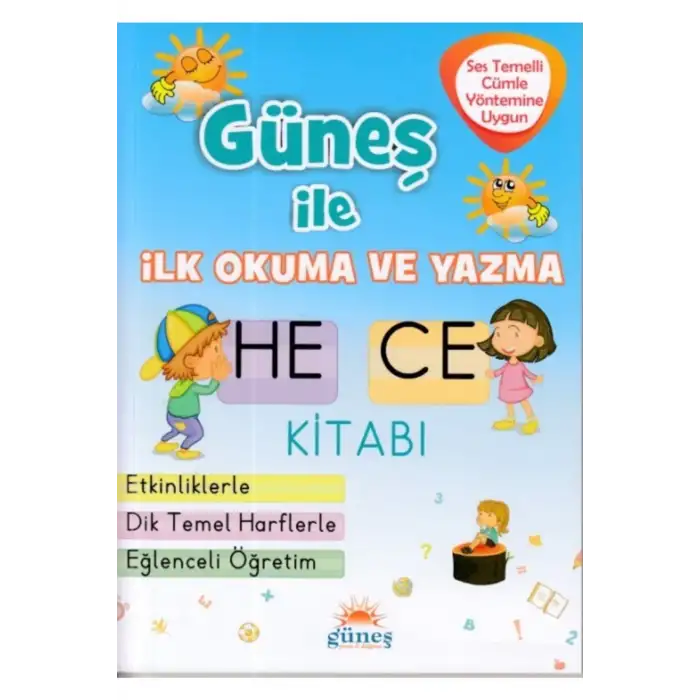 GÜNEŞ İLE İLK OKMA VE YAZMA KİTABI