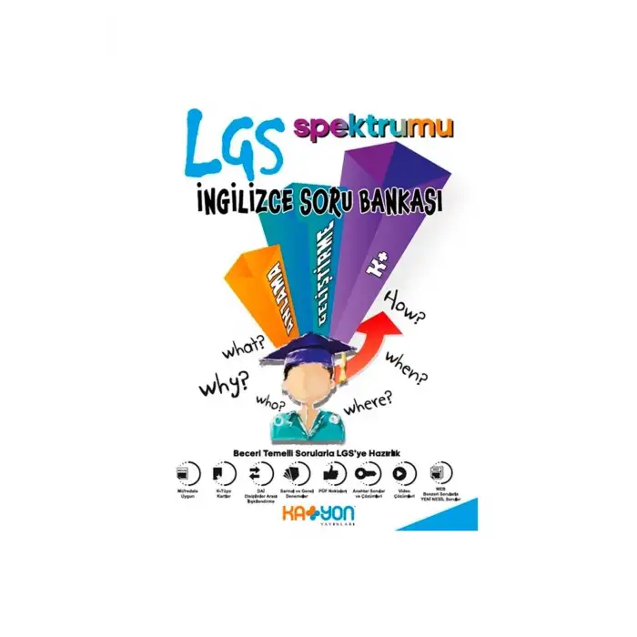 Katyon 8. Sınıf LGS Spektrumu İngilizce Soru Bankası
