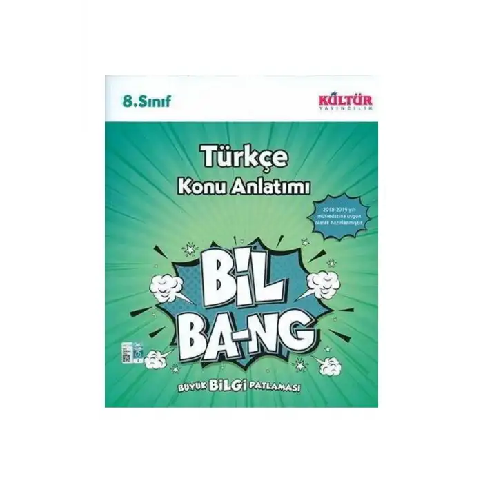 KÜLTÜR 8.SINIF TÜRKÇE BİL-BANG KONU ANLATIM