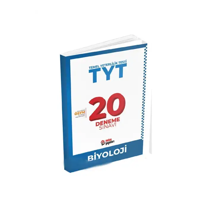 METİN TYT BİYOLOJİ 20 DENEME