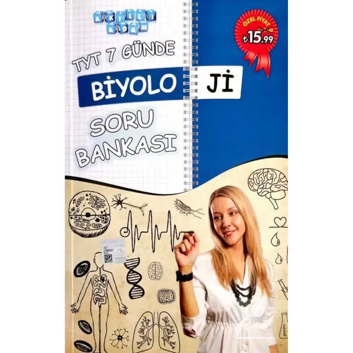 AKILLI ADAM TYT 7 GÜNDE BİYOLOJİ SORU BANKASI
