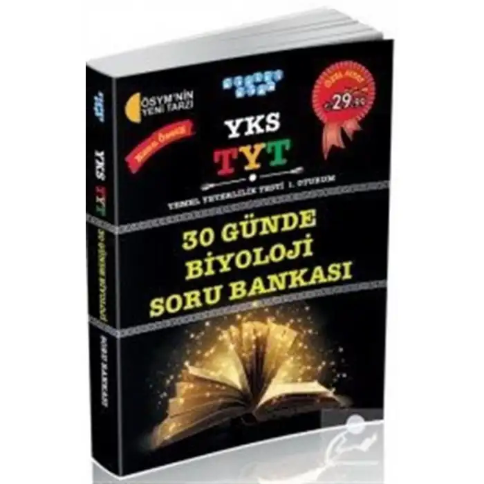 AKILLI ADAM YKS TYT 30 GÜNDE BİYOLOJİ SORU BANKASI