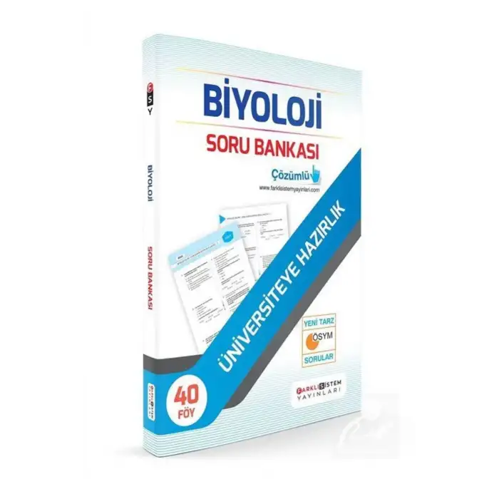 FARKLI SİSTEM TYT AYT BİYOLOJİ SORU BANKASI