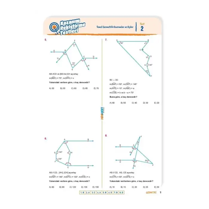 Katyon TYT AYT 3K Geometri Soru Bankası