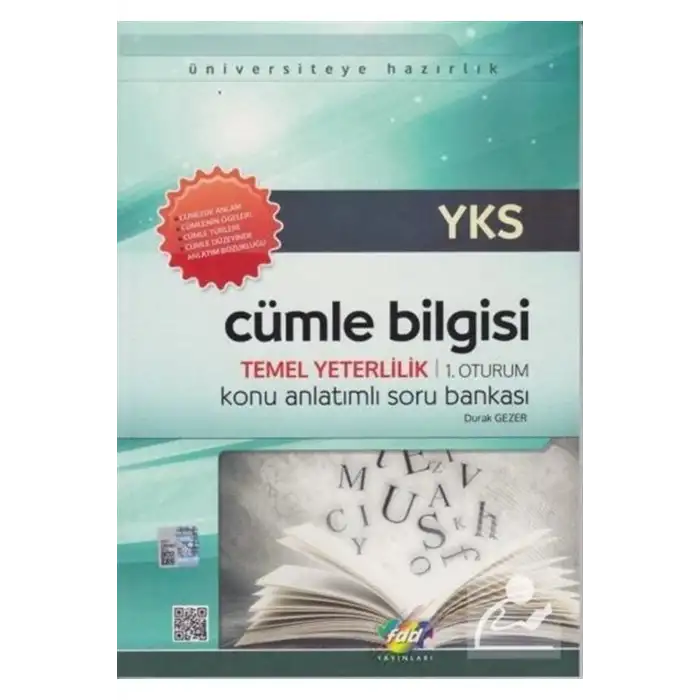 FDD YGS CÜMLE BİLGİSİ KONU ANLATIMLI SORU BANKASI