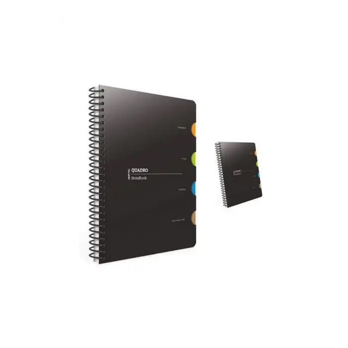 GIPTA QUADRO A4 PP. KAPAK 17X24 150YP. KARELİ DEFTER 2908