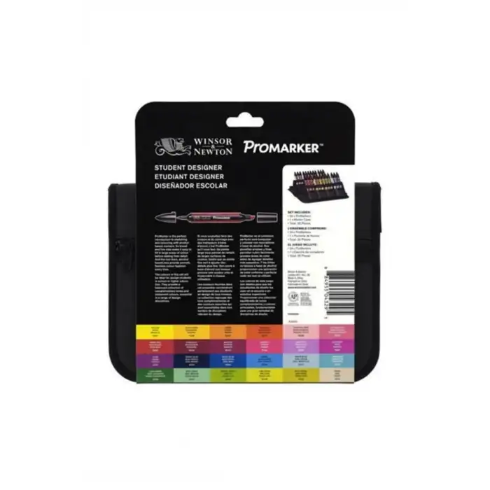 Wn Promarker Çantalı Set (24 Renk) Adet