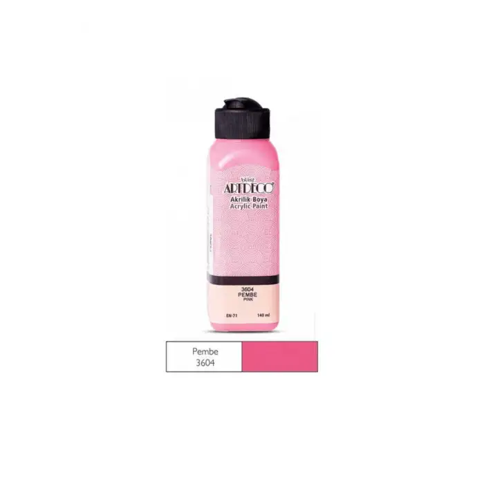 ARTDECO AKRİLİK BOYA 140 ML. PEMBE