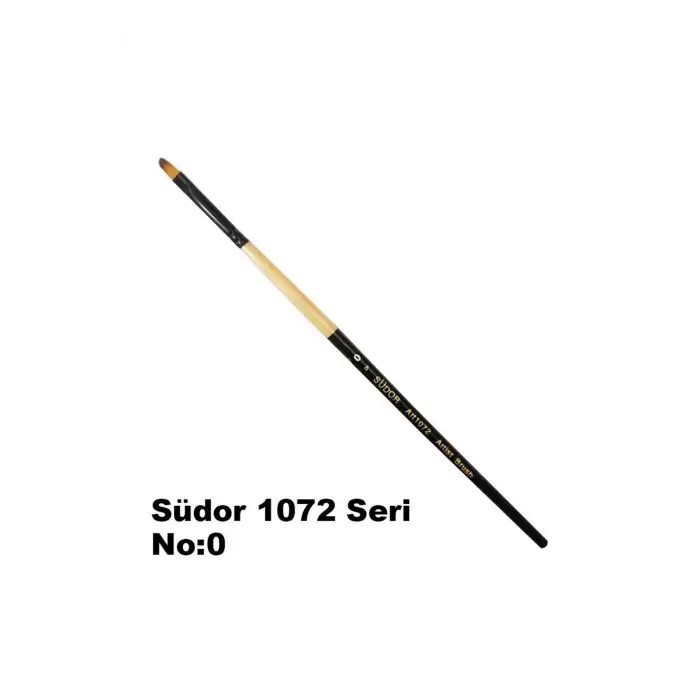 SÜDOR SF1072 SENTETİK KEDİDİLİ FIRÇA NO : 0