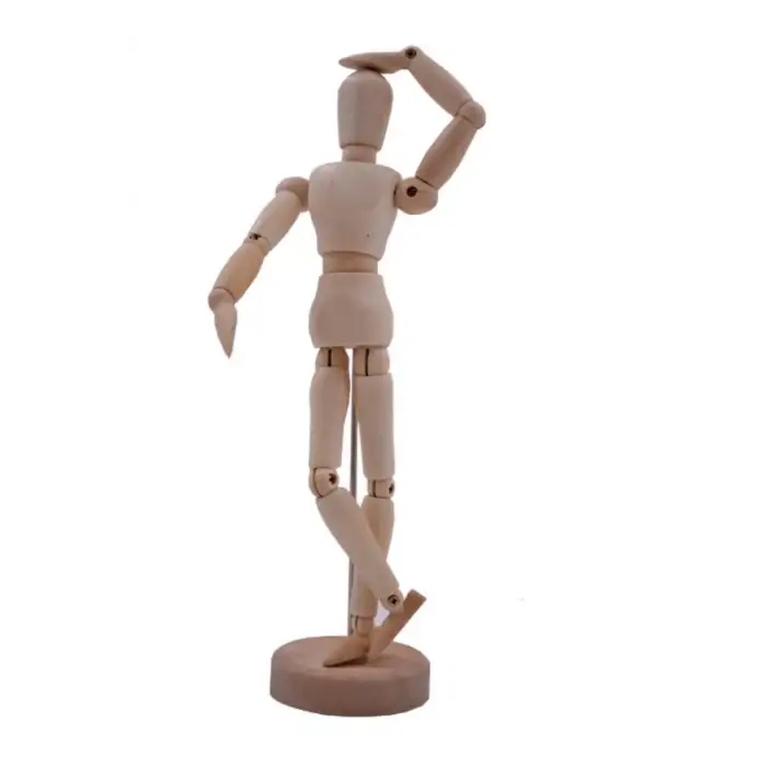 MONA LİSA AHŞAP MANKEN 20 CM